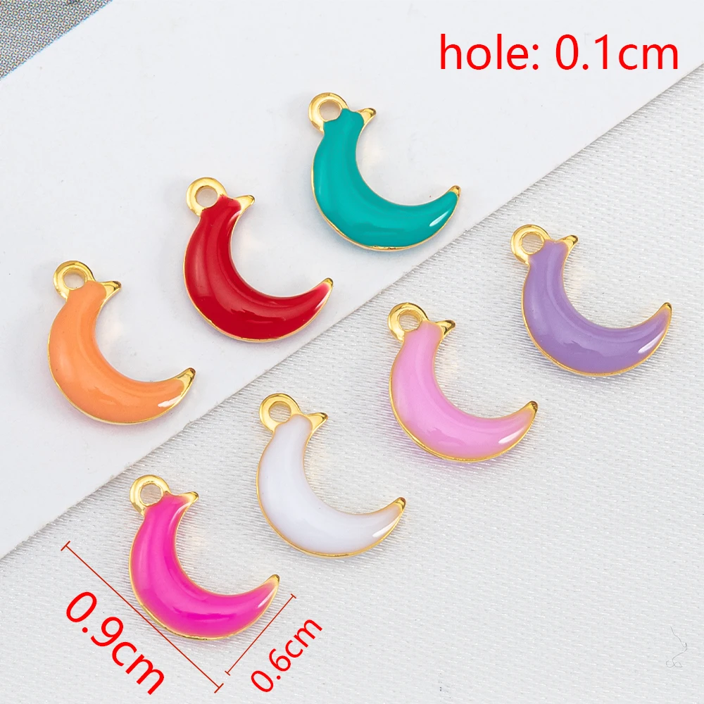 20 Stück Edelstahl Kleine Seestern Charms Fisch Anhänger Emaille DIY Schmuckherstellung Zubehör Erkenntnisse Ozean Halskette Ohrringe – Detail 27