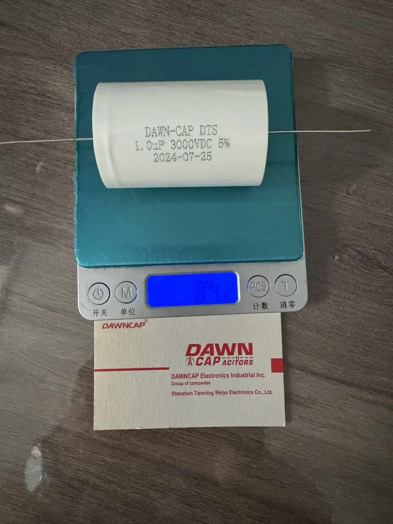 DAWNCAP DTS  1UF  3000VDC  High voltage absorption capacitor 40*60MM