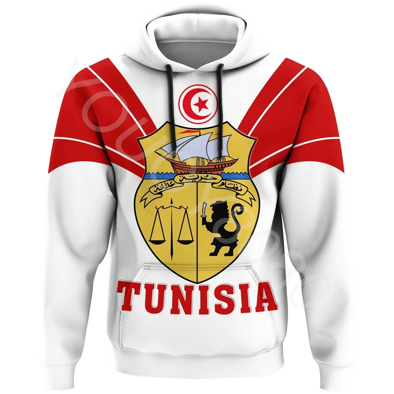 

Mens Clothing Casual Fall Winter Tunisian Style Pullovers 3D Printed Retro Harajuku Sportswear Tops