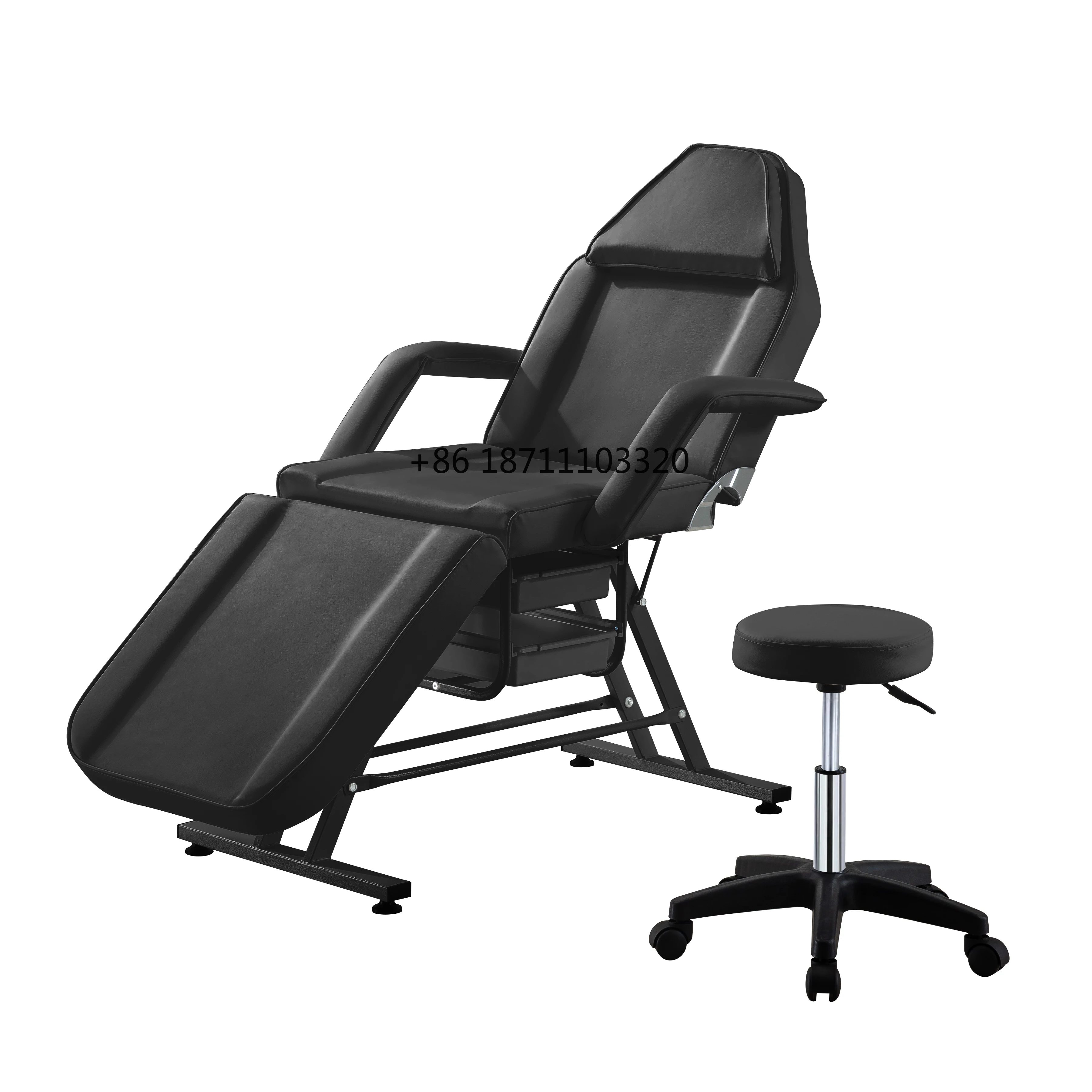 Treatment Bed Tattoo Massage Beauty Bed With Height And Backrest Adjustable Tattoo Folding Chair