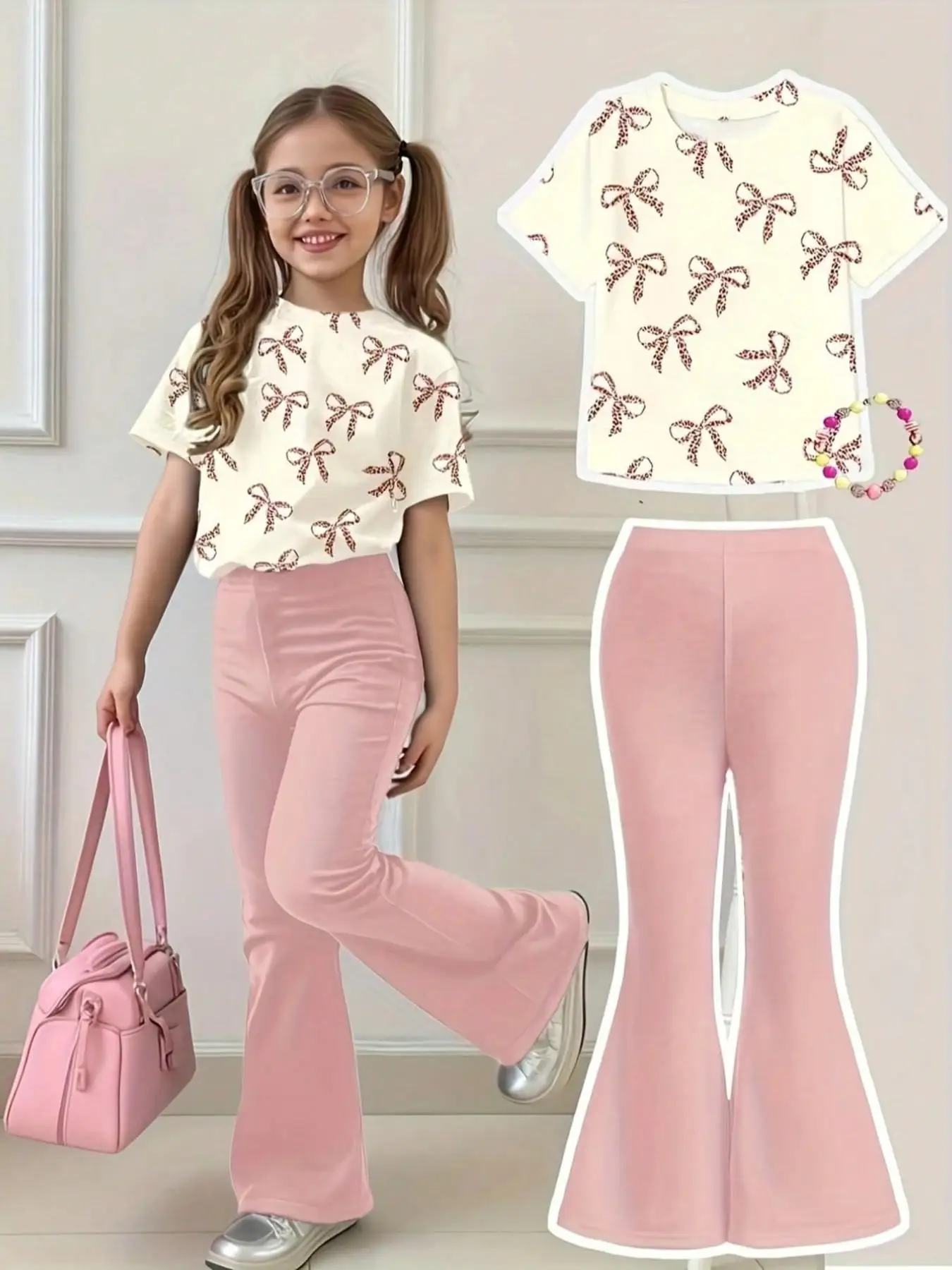conjunto-de-duas-pecas-com-estampa-de-borboleta-manga-curta-e-calca-boca-de-sino-moda-casual-de-verao-roupa-para-atividades-ao-ar-livre-elegante-e-confortavel