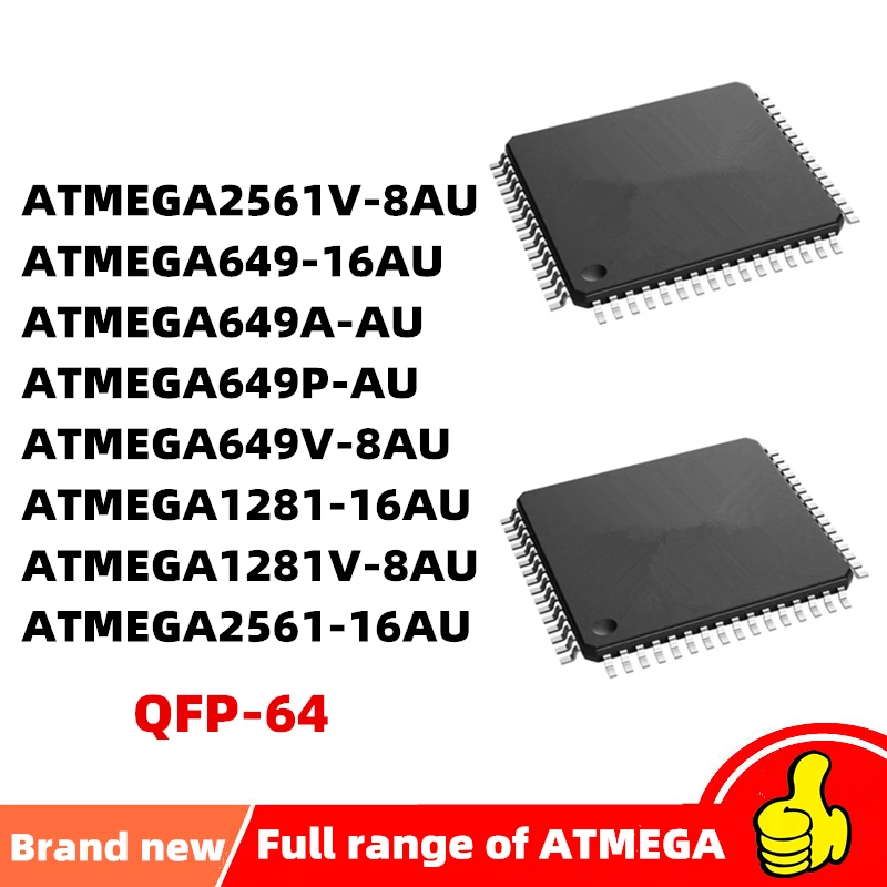 ATMEGA2561V-8AU ATMEGA649-16AU ATMEGA649A-AU ATMEGA649P-AU ATMEGA649V-8AU ATMEGA1281-16AU ATMEGA1281V-8AU QFP-64 ATMEGA2561-16AU