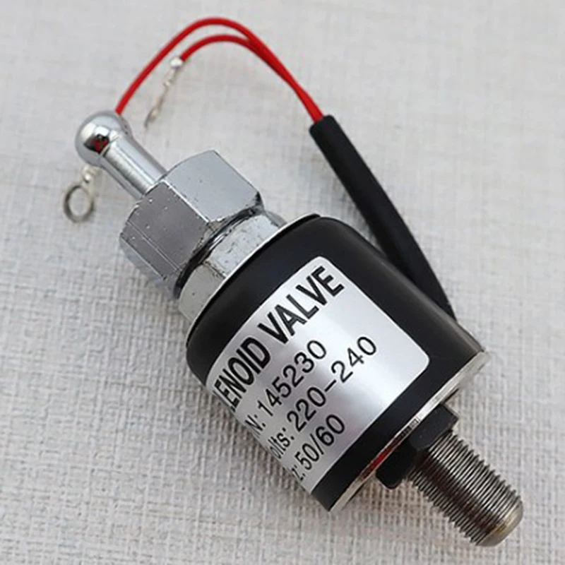 Válvula Solenoide válvula de costura 94A/94B tipo botella Solenoide montaje de hierro válvula Solenoide de Metal máquina de coser al por mayor