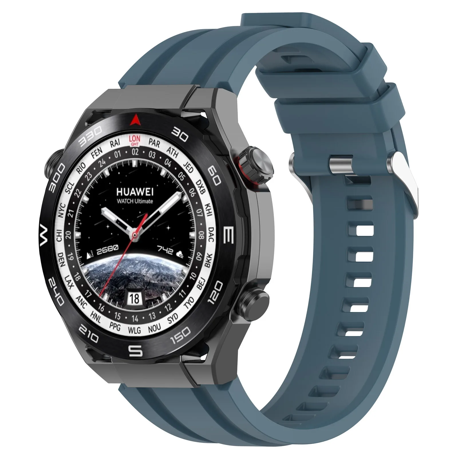 22Mm Silicone Band …