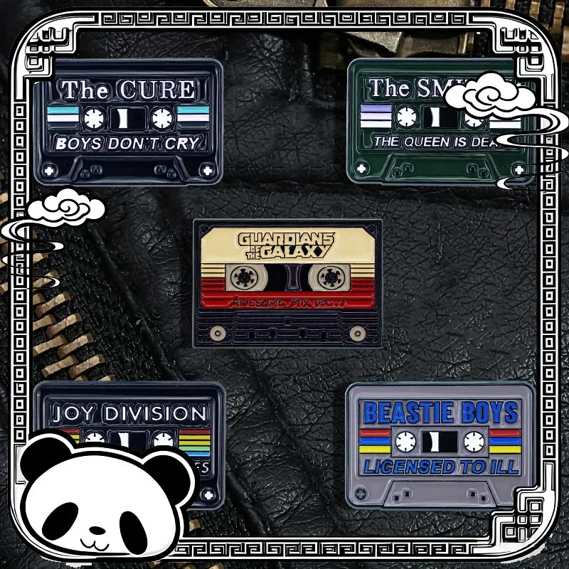 

Geometric Creative Tape Radio Music Theme Series Vintage Music Badge Doll Clothes Accessories Toy Hobbies Dolls Accessories