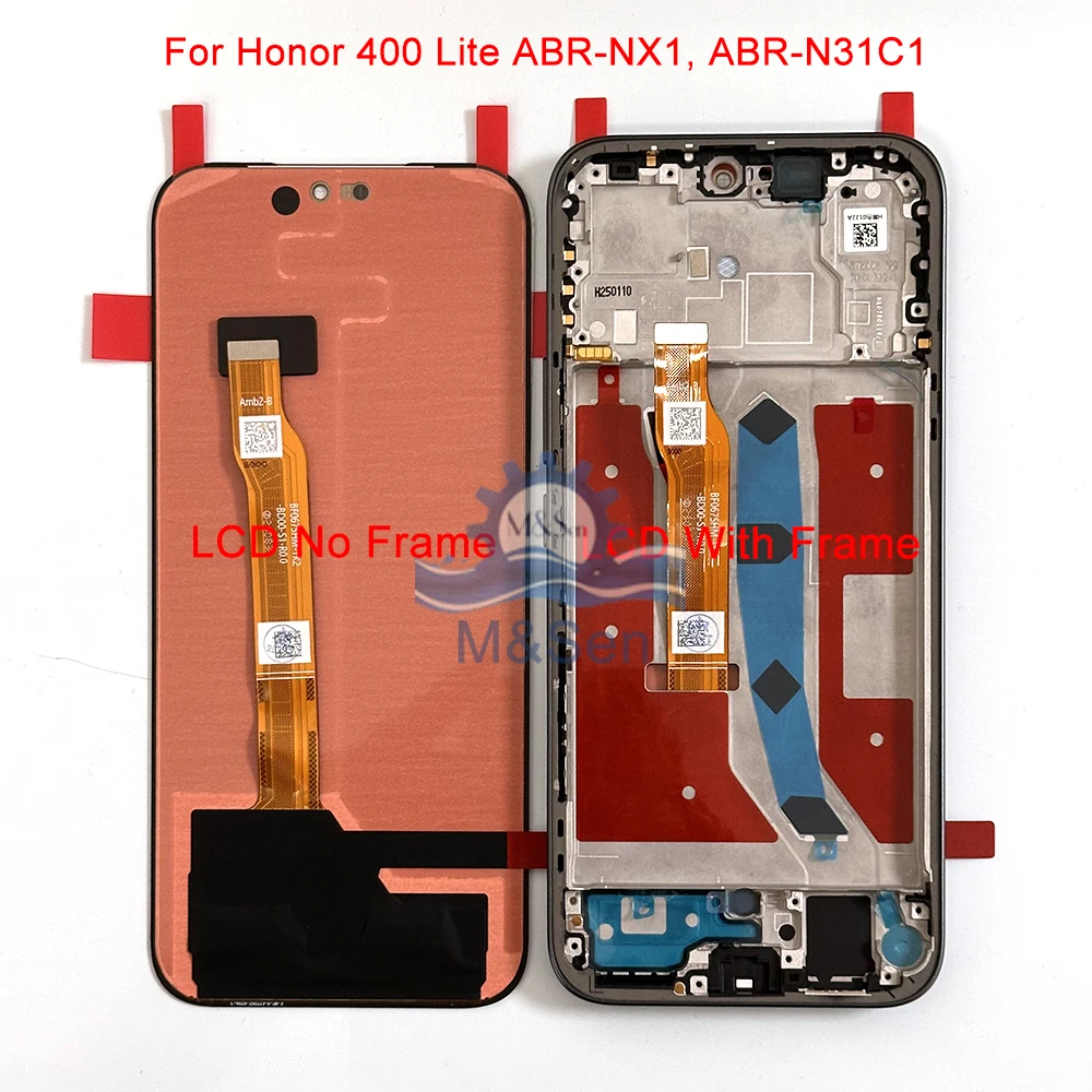 Pantalla LCD AMOLED Original de 6.7'' para Huawei Honor 400 Lite, Pantalla Táctil para Honor 400 DNY-NX9/ 400 Pro DNP-NX9 con Marco