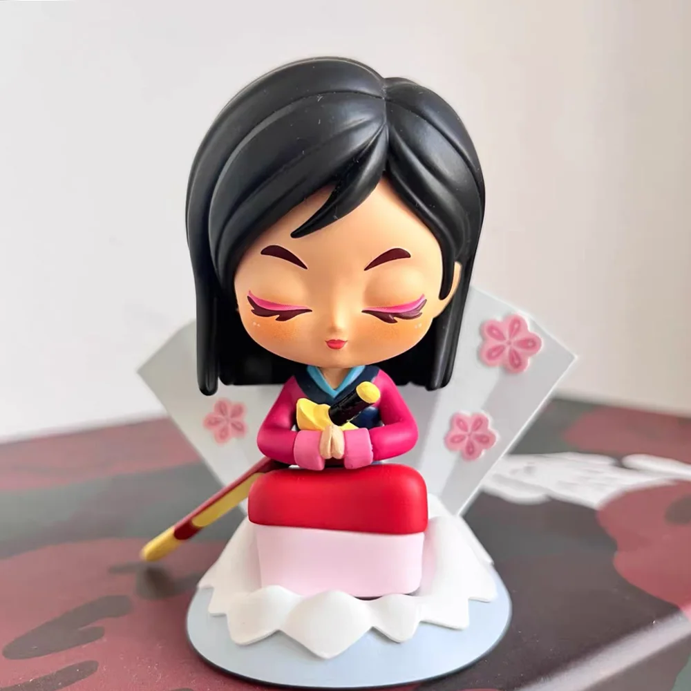 ألعاب شخصيات ديزني موفيز مولان ألعاب شخصيات ديزني الأميرة مولان أنيمي مجموعة الدمى نموذج هدايا عيد الميلاد للأطفال #2