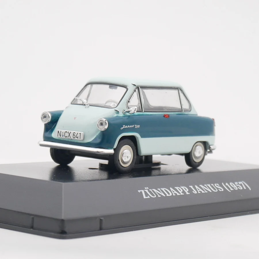 

Ixo 1:43 ZUNDAPP JANUS 1957 Diecast Car Model Metal Toy Vehicle Alloy Collection Gifts