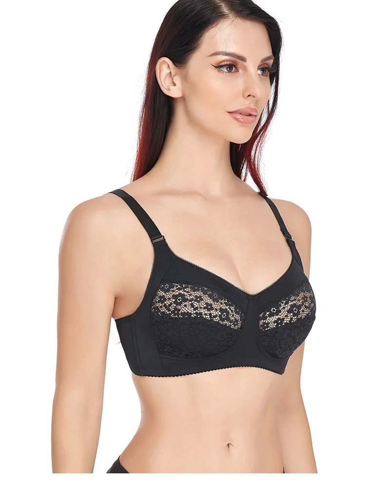 36 38 40 B C D DD E Stick On Bra Brasier Mujer Plus Size Lingerie For Lace Underwear Women Brassiere Femme Woman Clothes