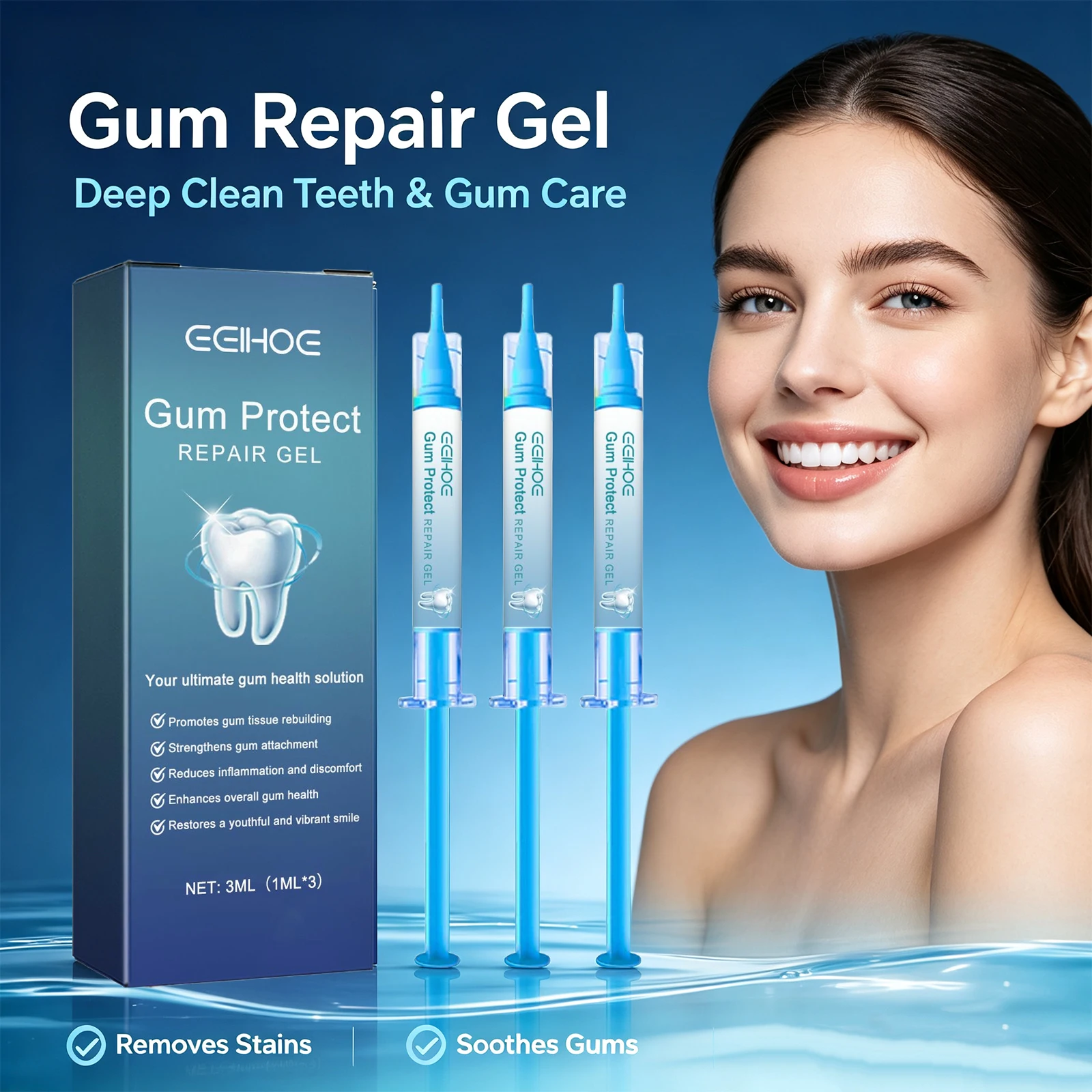 Гель для защиты и восстановлен – обзор и цена Teeth Whitening Opalescence