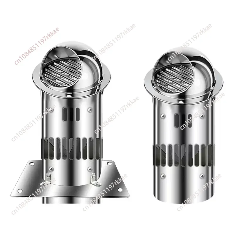 Real fire fireplace exhaust fan Household granular furnace Wood burning firewood heating furnace Pipe chimney induced draft fan