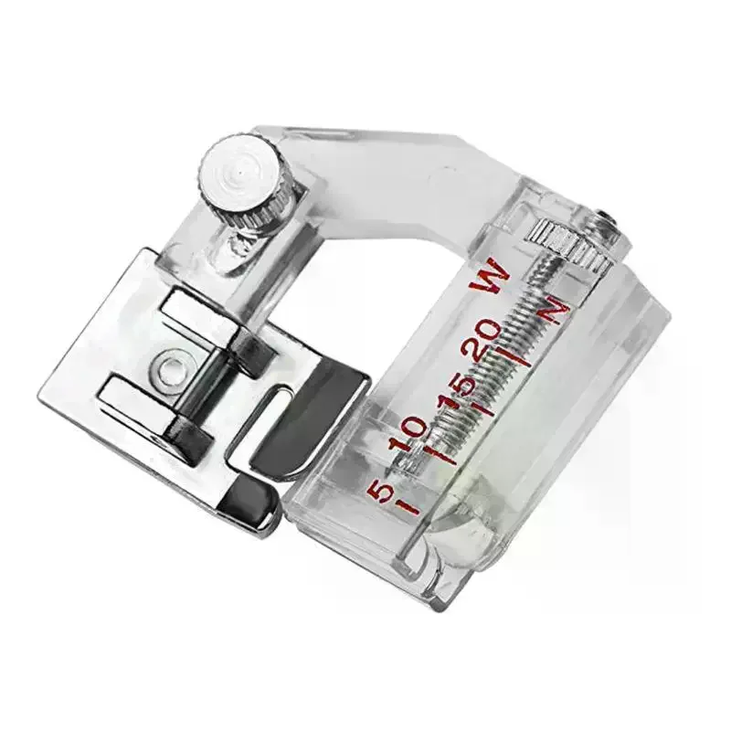 Adjustable Bias Tape Binding Foot Snap Presser Foot 6290 For Brother And Most Low Shank Sewing Machine Accessories