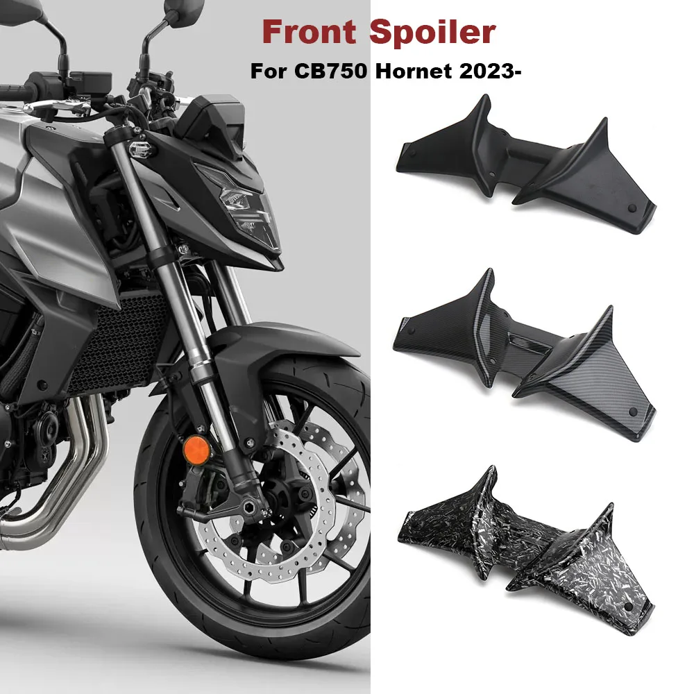 

For Honda CB750 Hornet 750 CB 750 2023 2024 2025 Motorcycle Front Fixed Wing Spoiler fairing wind deflector accessory