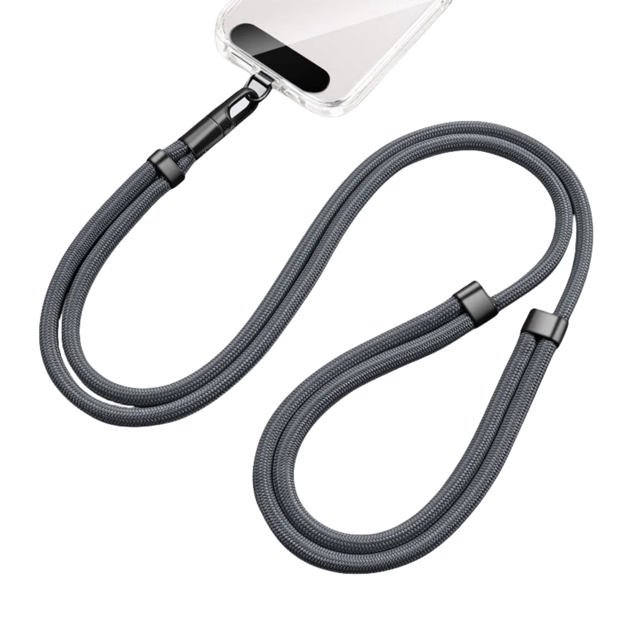 Universelles Telefon-Lanyard mit Clip, verbessert, Anti-Drop 360° ° Drehbarer, verstellbarer Hals-/Umhängegurt für alle Handyhüllen