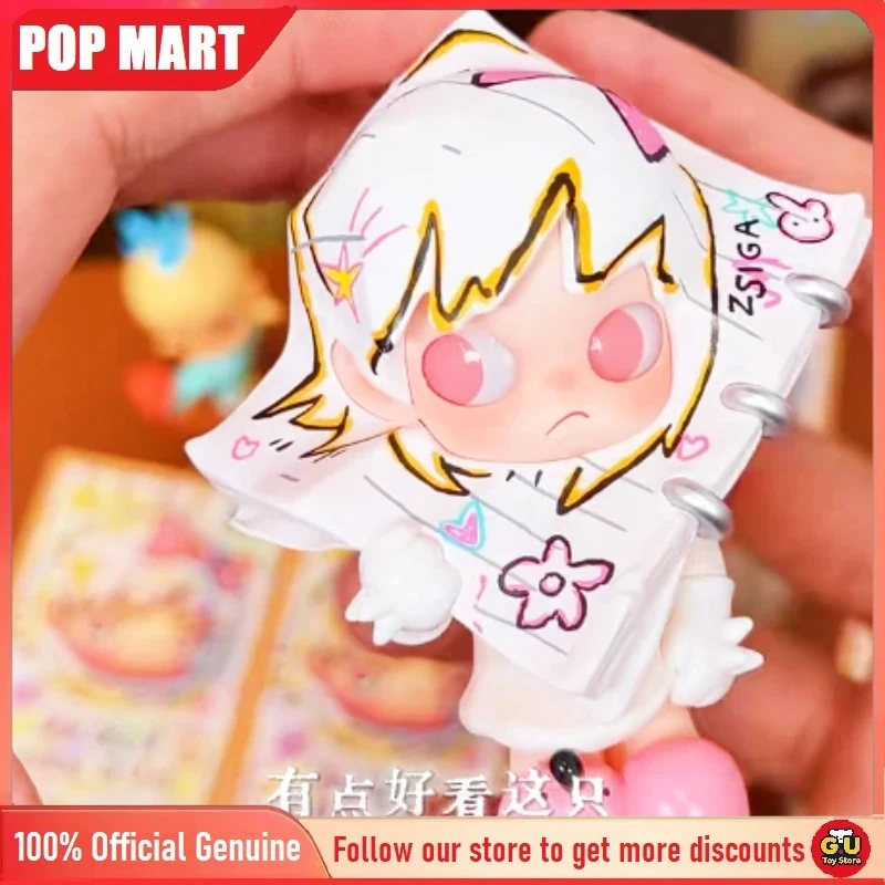 

POP MART Zsiga In The Daylight Series Blind Box Collectible Vinyl Figure Desktop Decoration Toy Gift For Anime Fans And Kids