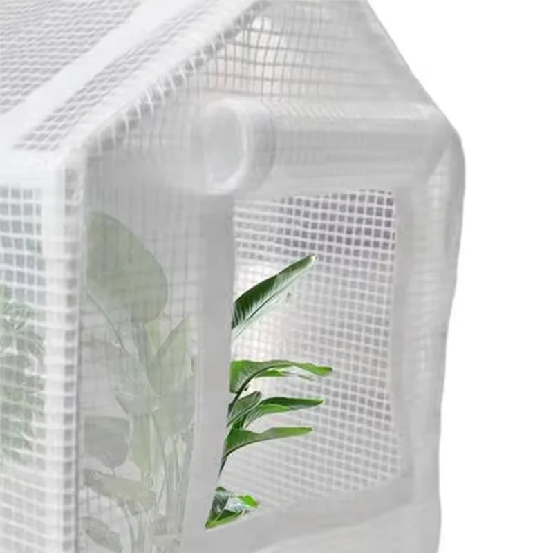 

ABFI Flower Warm And Frost-Proof Household Moisturizing Gardening Rain Cover Mini Greenhouse Shed