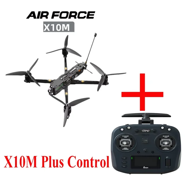 3742-a5caac.png SL Airforce SL-X10M 10 Inch FPV Drone and Remote control Racing 165KM/h 30min Distance Rated Load Camera Drones Max Takeoff 6KG