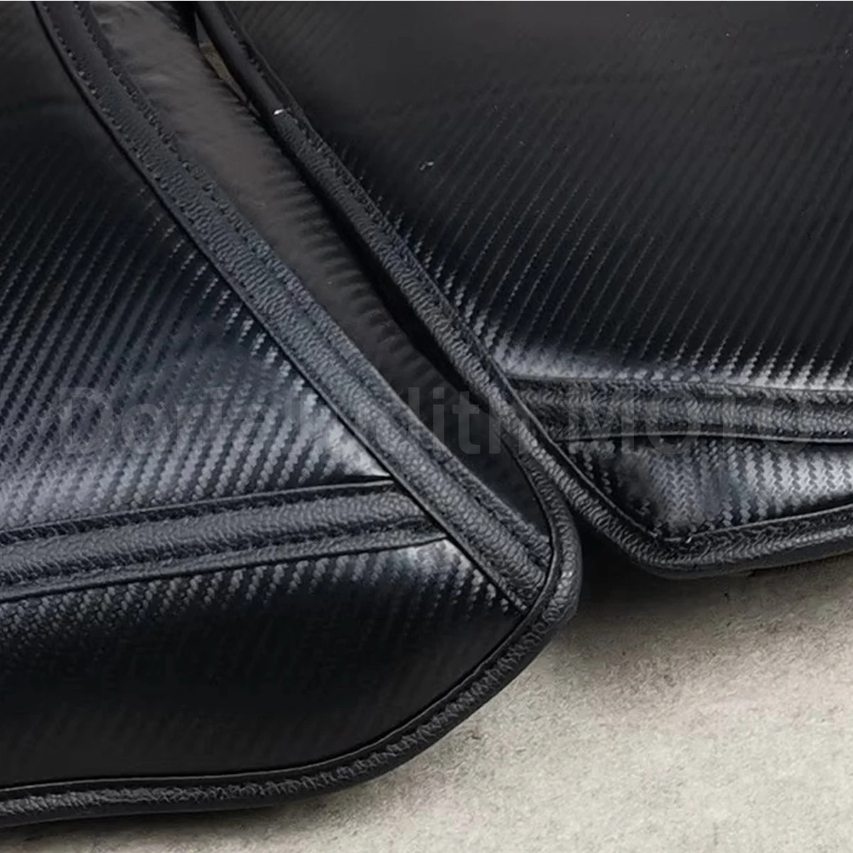 Custom Cushion Soft Seat Cover Thickening waterproof and softening non-slip FOR ducati mts1260 960 1200  carbon fibre