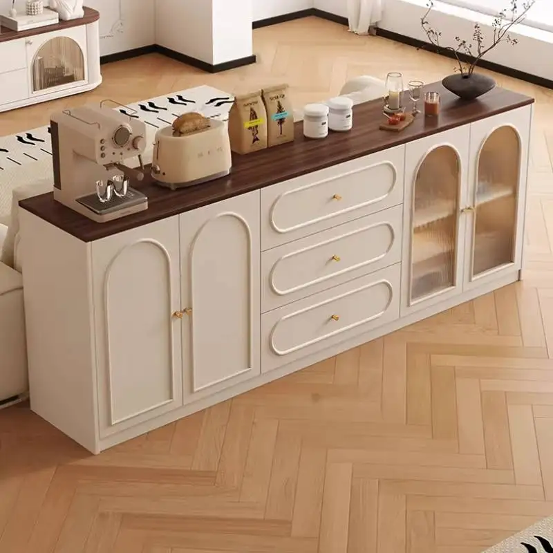Natural Handle Kitchen Cabinet Counter Upgrades Arched Large Kitchen Cabinet Storage Century Movel Meble Kuchenne Furniture Home