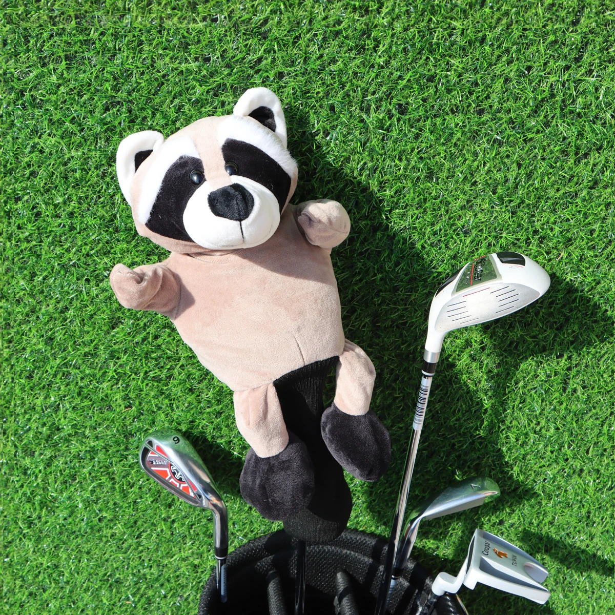 Several Plush Animal Golf Head Cover for Driver 460cc #1 Golf Head Protector Mascot Novelty Cute Gitfs