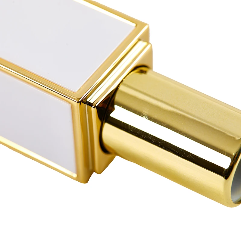 Tubo per rossetto barattolo cosmetico forma quadrata vuoto fai da te balsamo per le labbra tubo per rossetto contenitore per trucco portatile per stampo per rossetto da 12.1mm