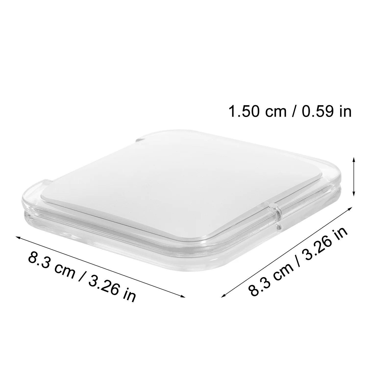 Kompakter Spiegel, kleiner Make-up-Spiegel, faltbar, Reisegröße, tragbar, leichtes Design für Geldbörsen und Taschen-Handspiegel