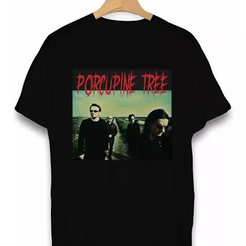 Porcupine Tree Music Band Heavy Cotton Full Size Black T Shirt SG304