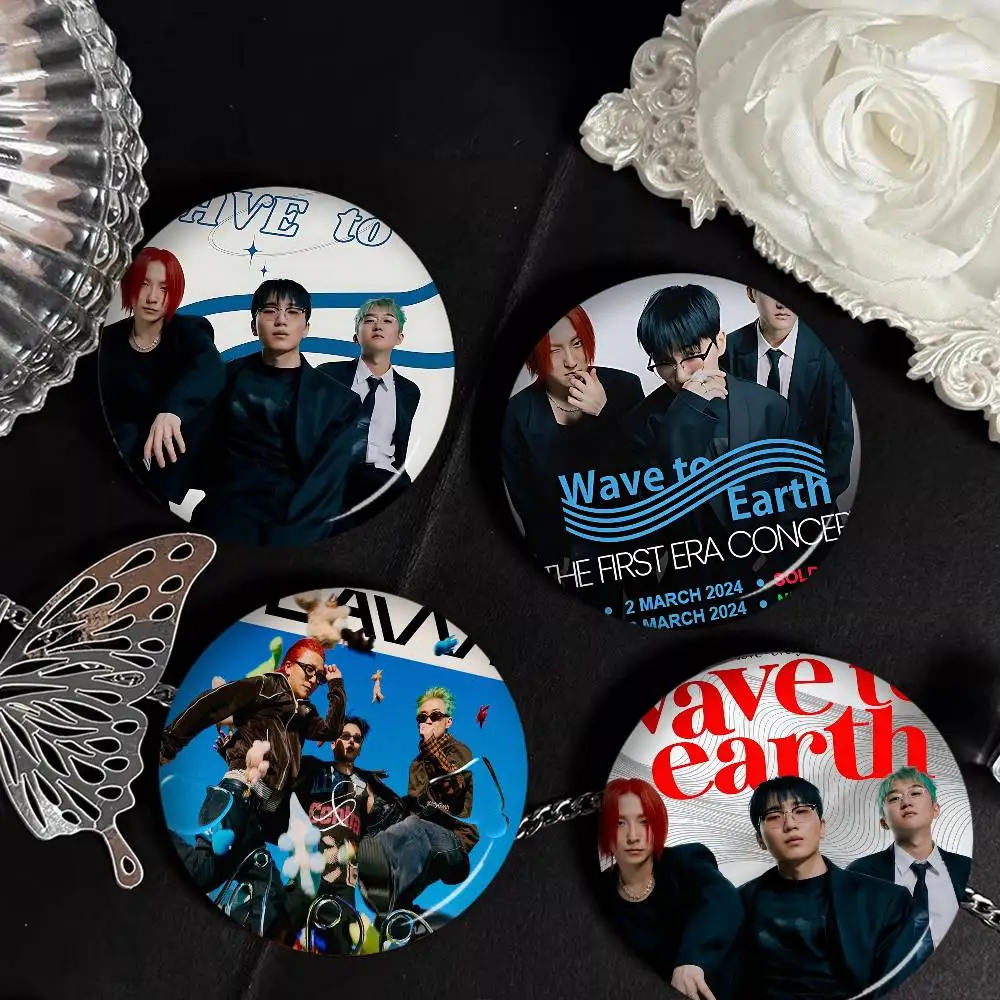 All Self-made Band W-Wave T-To E-Earth Creative Tinplate Soft Button Pins Animal Icon Brooch Lapel Backpack Badge Accessories