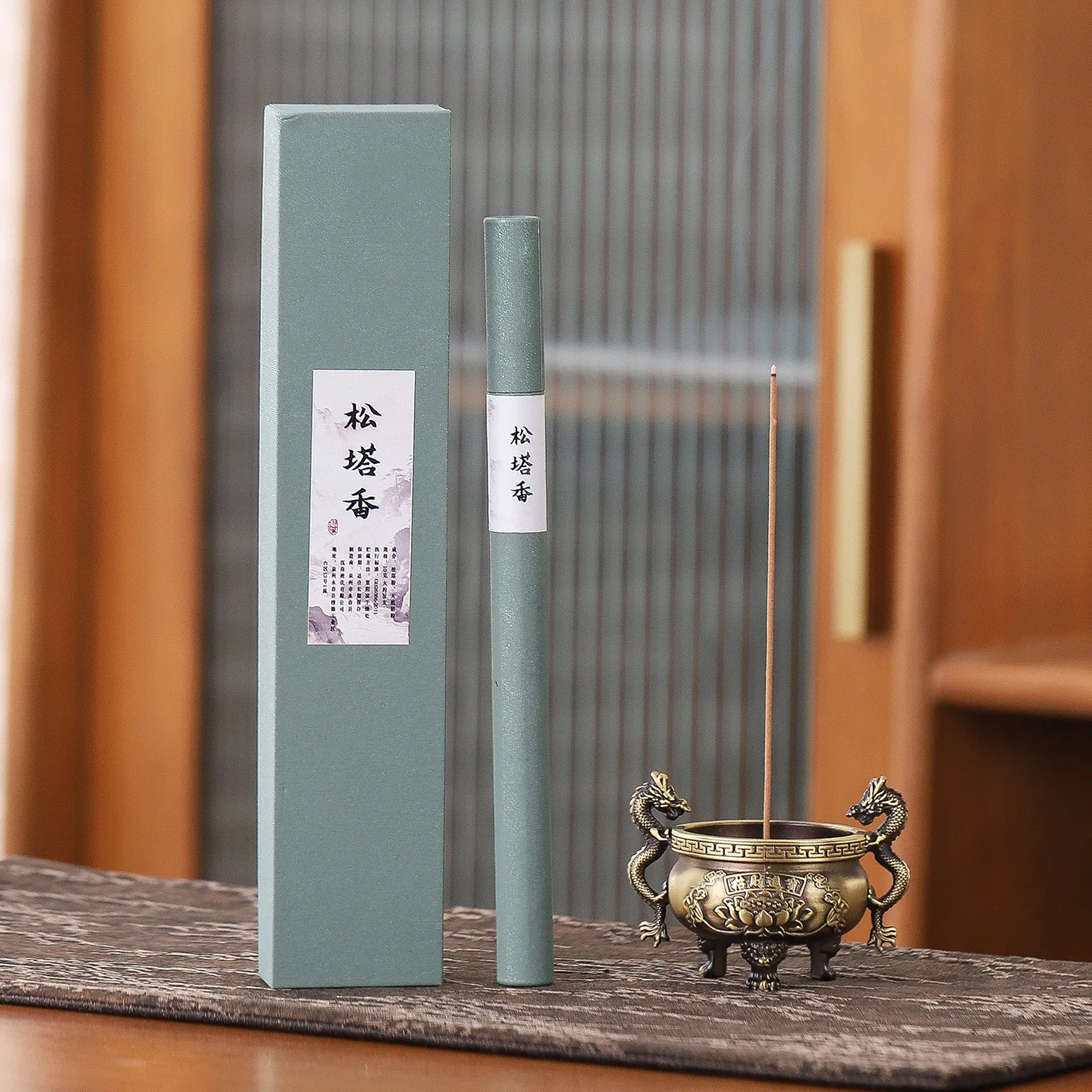 Premium Indoor Stick Incense 10g Pear Sandalwood Nha Trang Agarwood Pinecone Laoshan Sandalwood Tea Space Decor