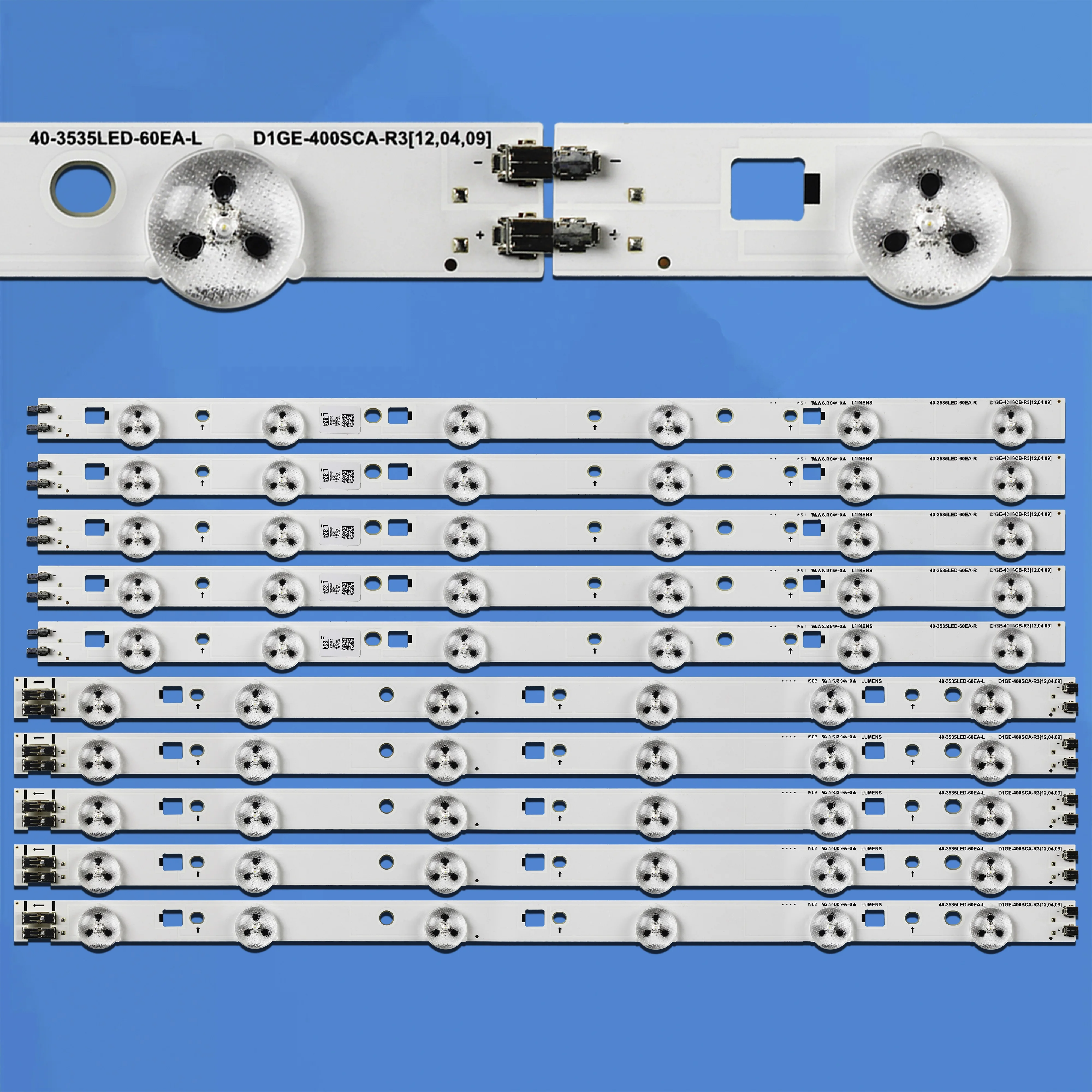 

Светодиодная лента 2012SVS40 3228 LEFT06/RIGHT06 UE40EH5307 UE40EH5057K UE40EH5007K UE40EH5300W UE40EH6030 D1GE-400SCA-R3 D1GE-400SCB-R3