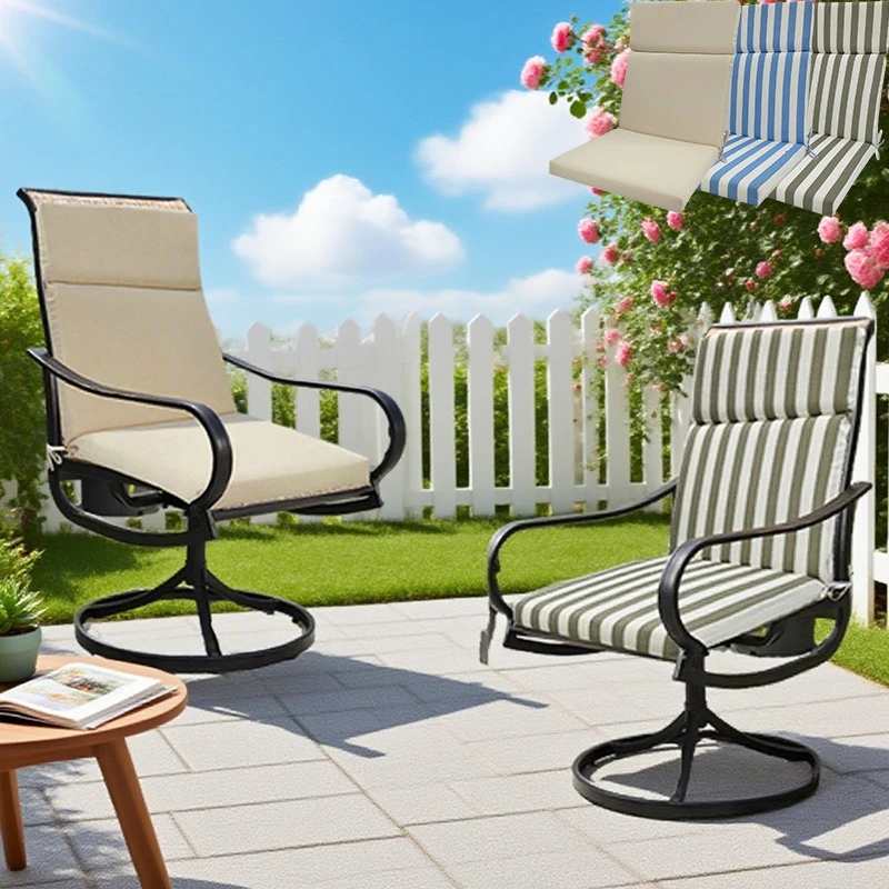 

1/2pcs Thickened UV resistant seat cushion Elastic Soft foldablable Office Chair Cushion for Indoor Outdoor подушка декоративная
