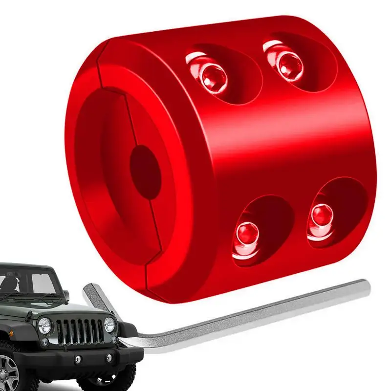 

Winch Rope Hook Rubber Stopper UTV Winch Hook Rubber Stop For Synthetic Rope Car Modification Gadgets Winch Supplies Protect