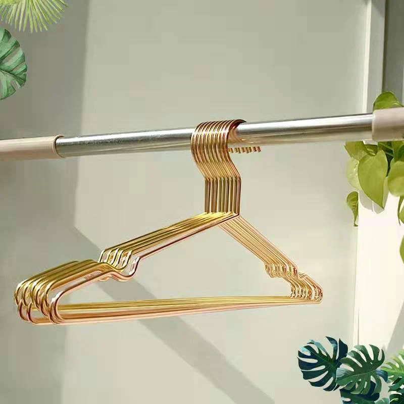 10Pcs/Lot 32CM Kids Clothes Hanger Racks Portable Metal Display Hangers Windproof Children Coats Hanger Baby Clothing Organizer