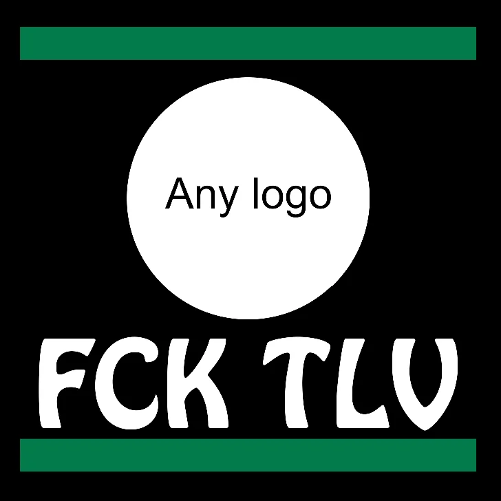 FCK TLV Custom made 4 meters by 4 meters flag