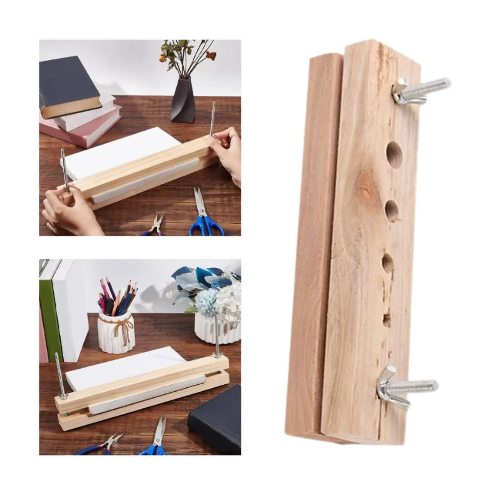 Bookbinding Press Convenient Press Bookbinder for Home Office Ticket Marking