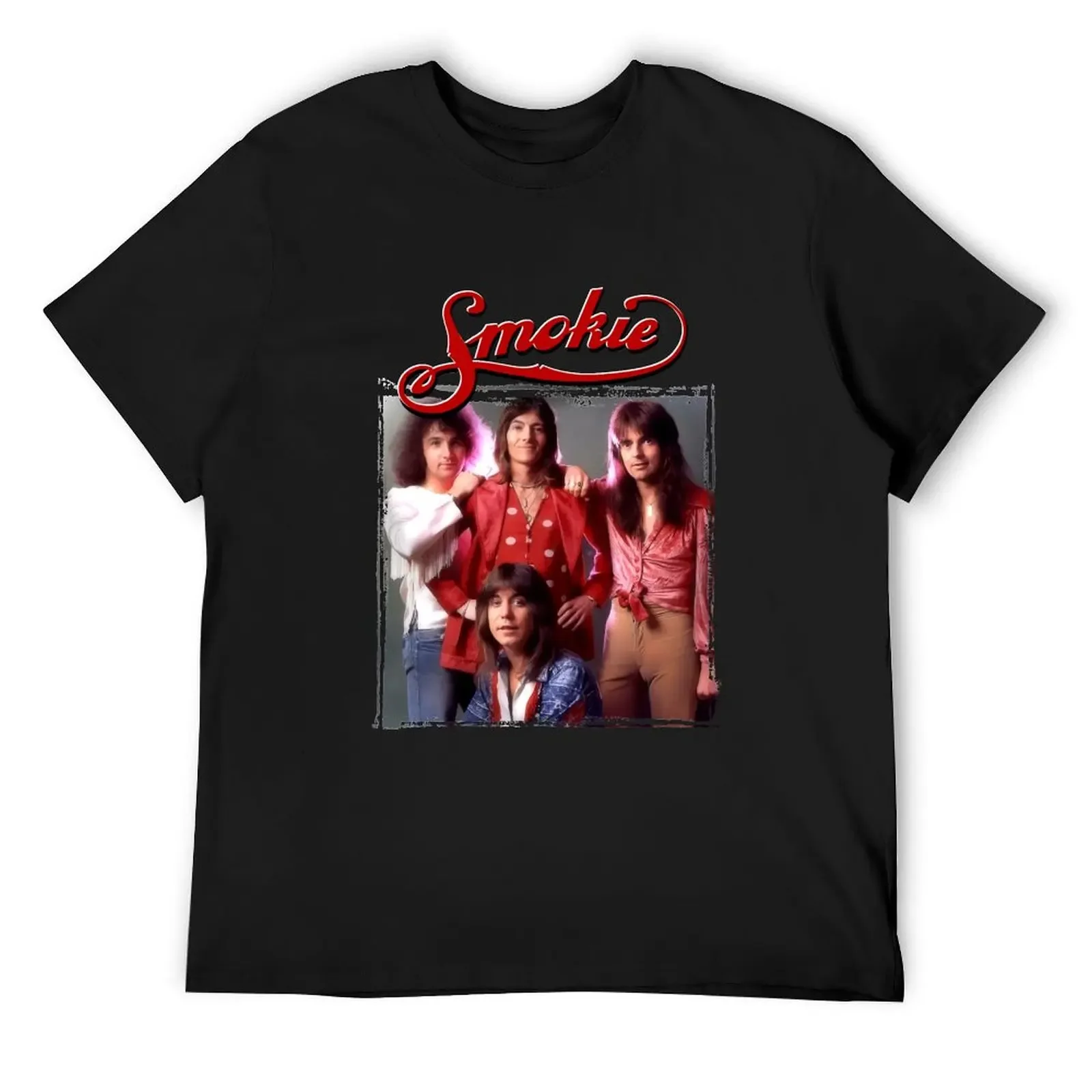 

Smokie Classic T-Shirt korean fashion quick-drying graphic tee shirt tshirts personalised Men's cotton t-shirt