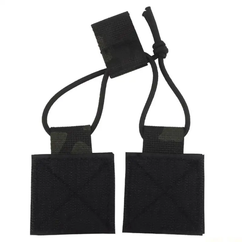 U2JB Radio Holder Magazine Organizers Retention Tab Fastener Bungee Shock Cord Hook And Loop Attachment