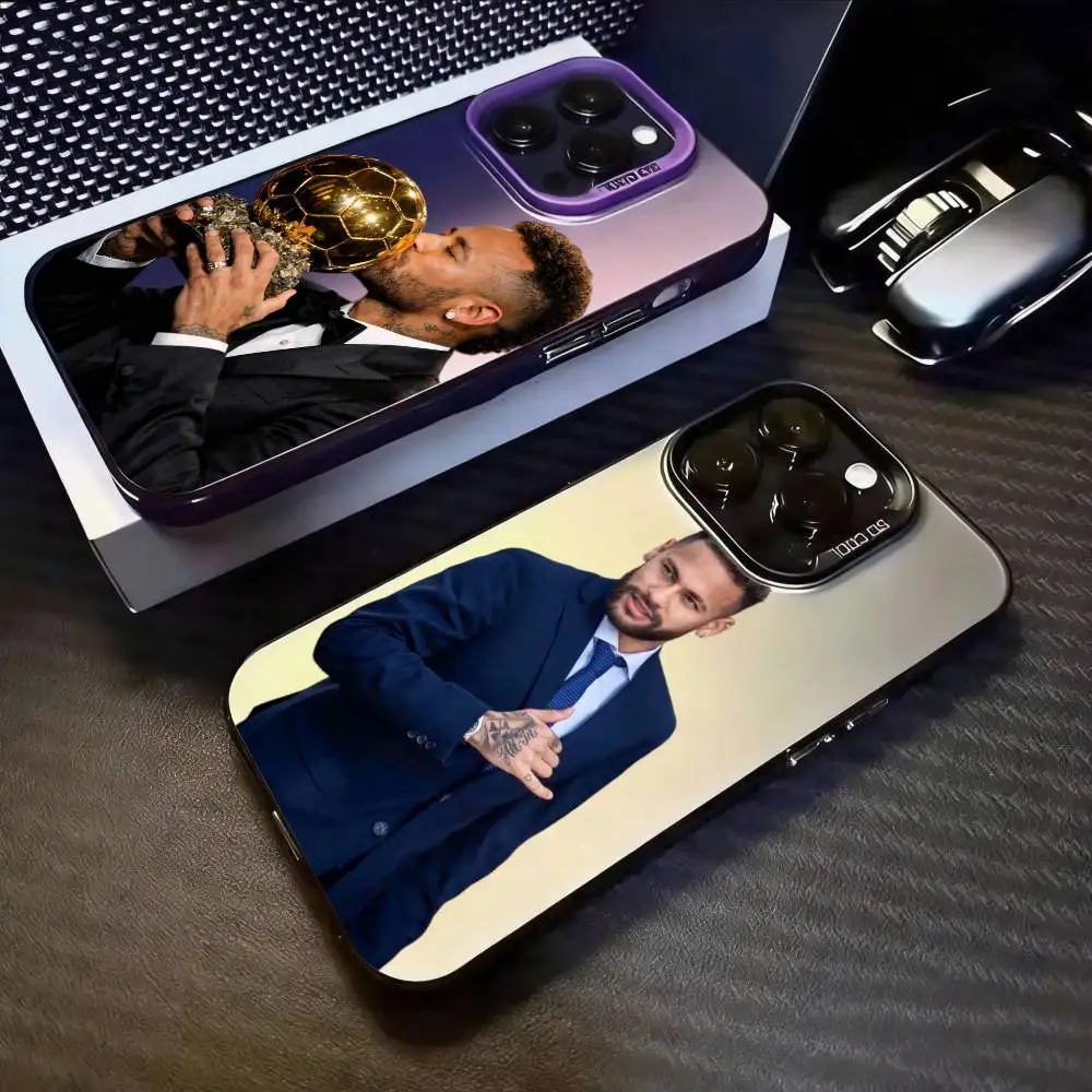

Neymar Jr Anti-Fall Luxury Printed Phone Case For iPhone 11/12/13/14/15/16/17 Plus, Pro, Pro Max & Air