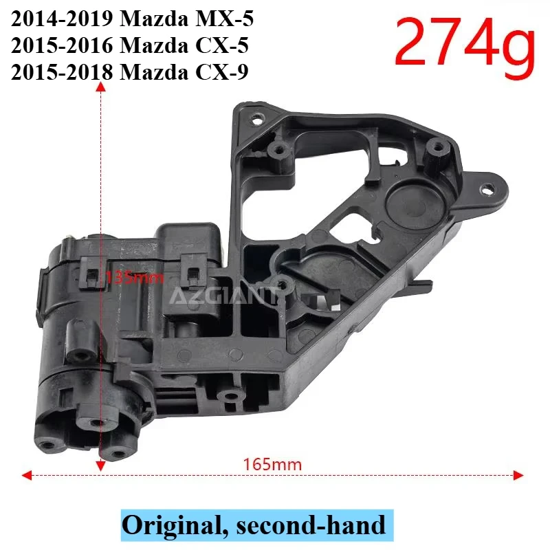 Compatibel met Mazda CX-5 CX-9 MX-5 Auto-onderdelen Automatisch opklapbaar Achteruitkijkspiegel Zijspiegel Actuator Module en versnellingsset 30T Reparatieset