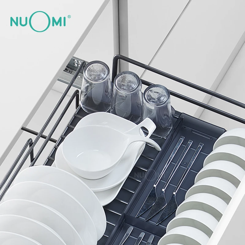 NUOMI MAJAZ series Base Cabinet Three-side Multifunctional Oval Wire Basket