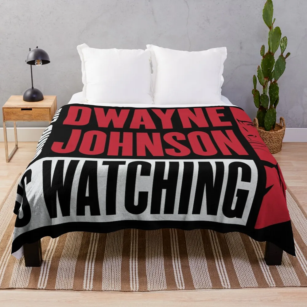 

Grind Like Dwayne Johnson Is Watching Throw Blanket valentine gift ideas Luxury Designer Blankets