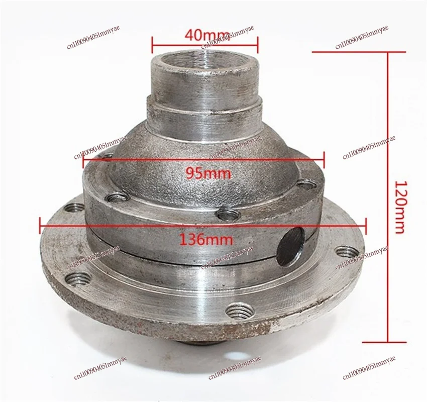 

Electric Tricycle Rear Axle Accessories Chain Differential Assembly Small Shell Tricycle Brush Motor Tooth Pack