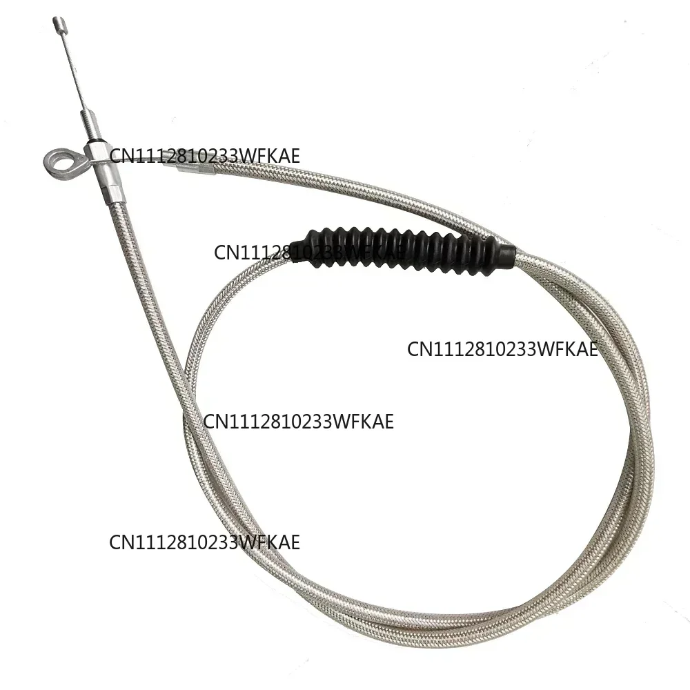For Harley Sportster / Electra Tour Glide / Road King Motorcycle Braided Stainless Steel Clutch Cable