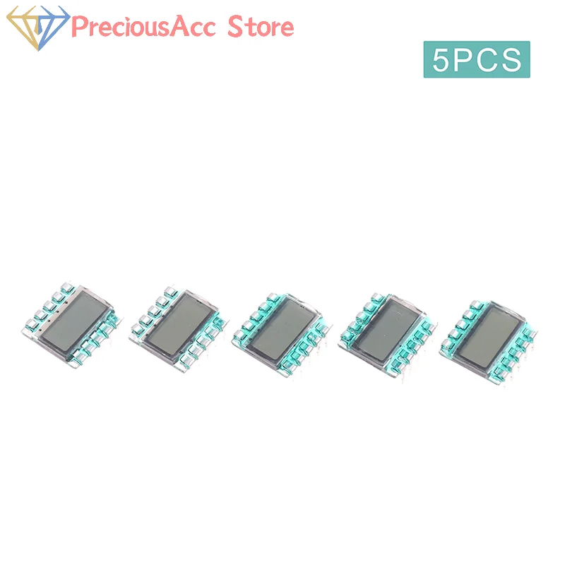 HOT 5PCS 10PIN TN Positive 3-Digits Segment LCD Panel 3.0V Digital Tube Display LCD Segment Code Screen Small Instrument Display
