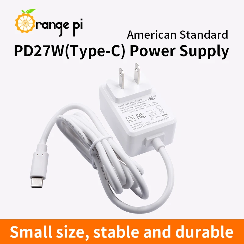 Orange Pi 5V5A US Type-C Power Supply