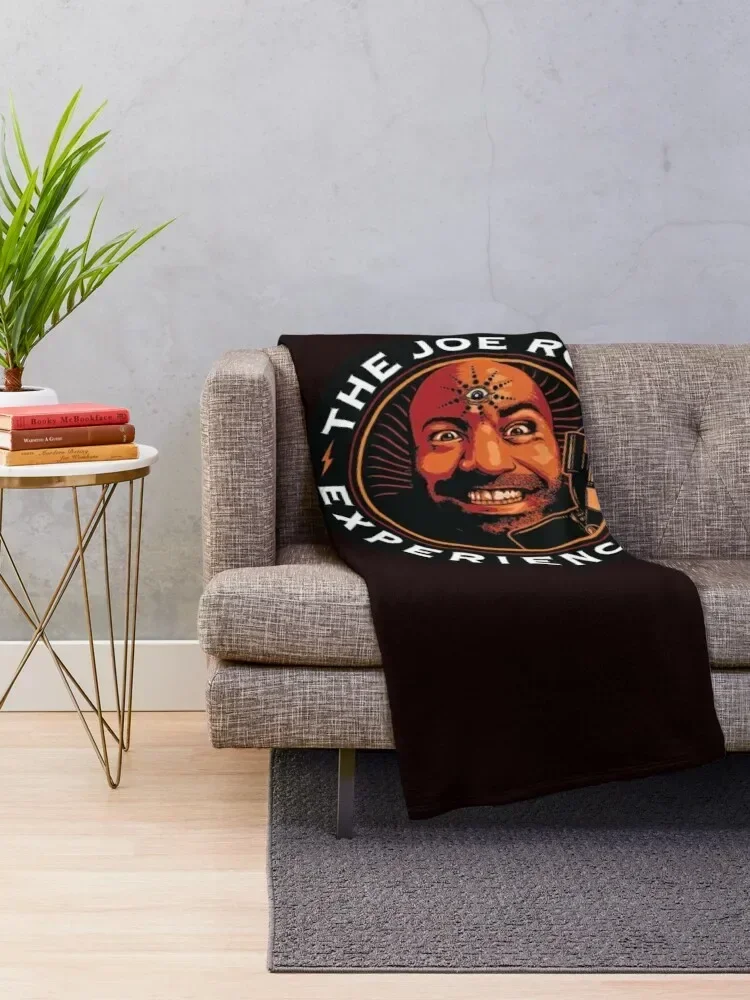 JRE Joe Rogan Experience Podcast Logo Classic Throw Blanket warm winter Soft Plaid for sofa Plaid Blankets