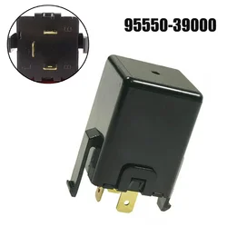 Black Turn Signal Flasher Relay Black 95550-39000 For Hyundai For Accent 1995-2005 For Santa 2001-2006 For Kia For Optima 01-06