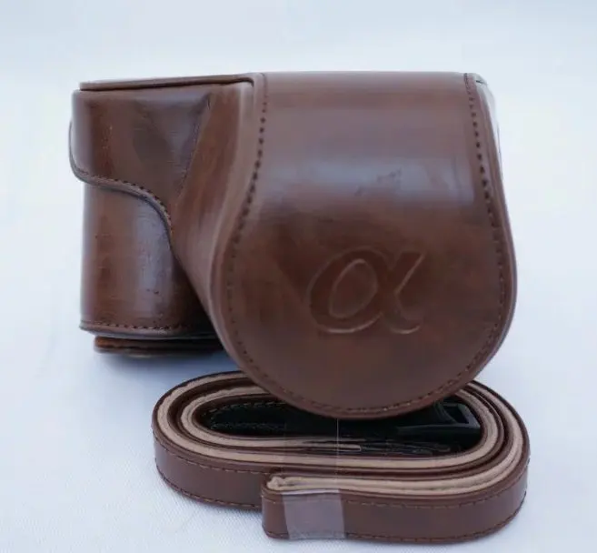 Чехол для видеокамеры, чехол из искусственной кожи, подходит для цифровых фотоаппаратов Sony ILCE-6400 A6400 ILCE-6300 A6300 ILCE-6000 A6000