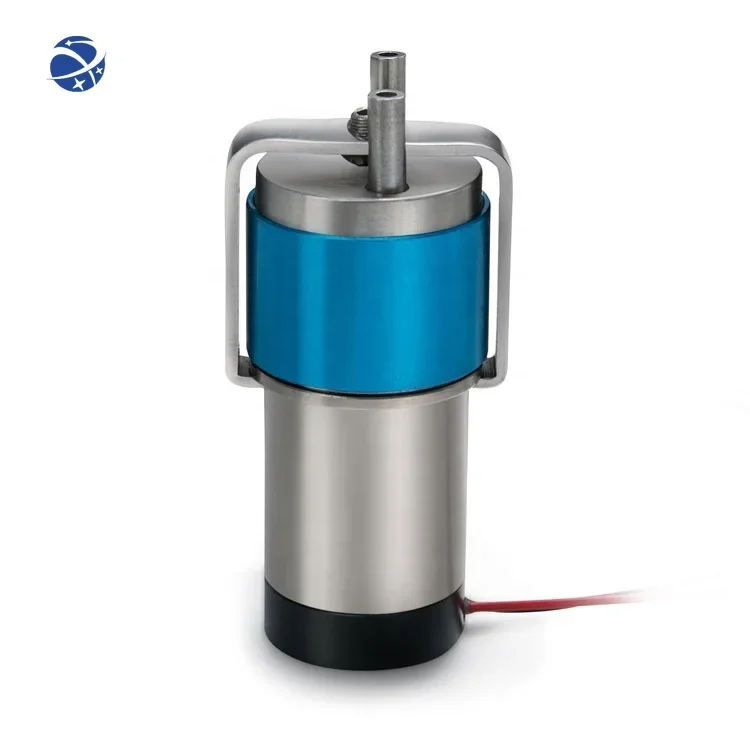 YUNYI 6 volt dc brush oil free sampling vacuum pump without pulsation rotary vane pumps for 2.83L sampling instrument