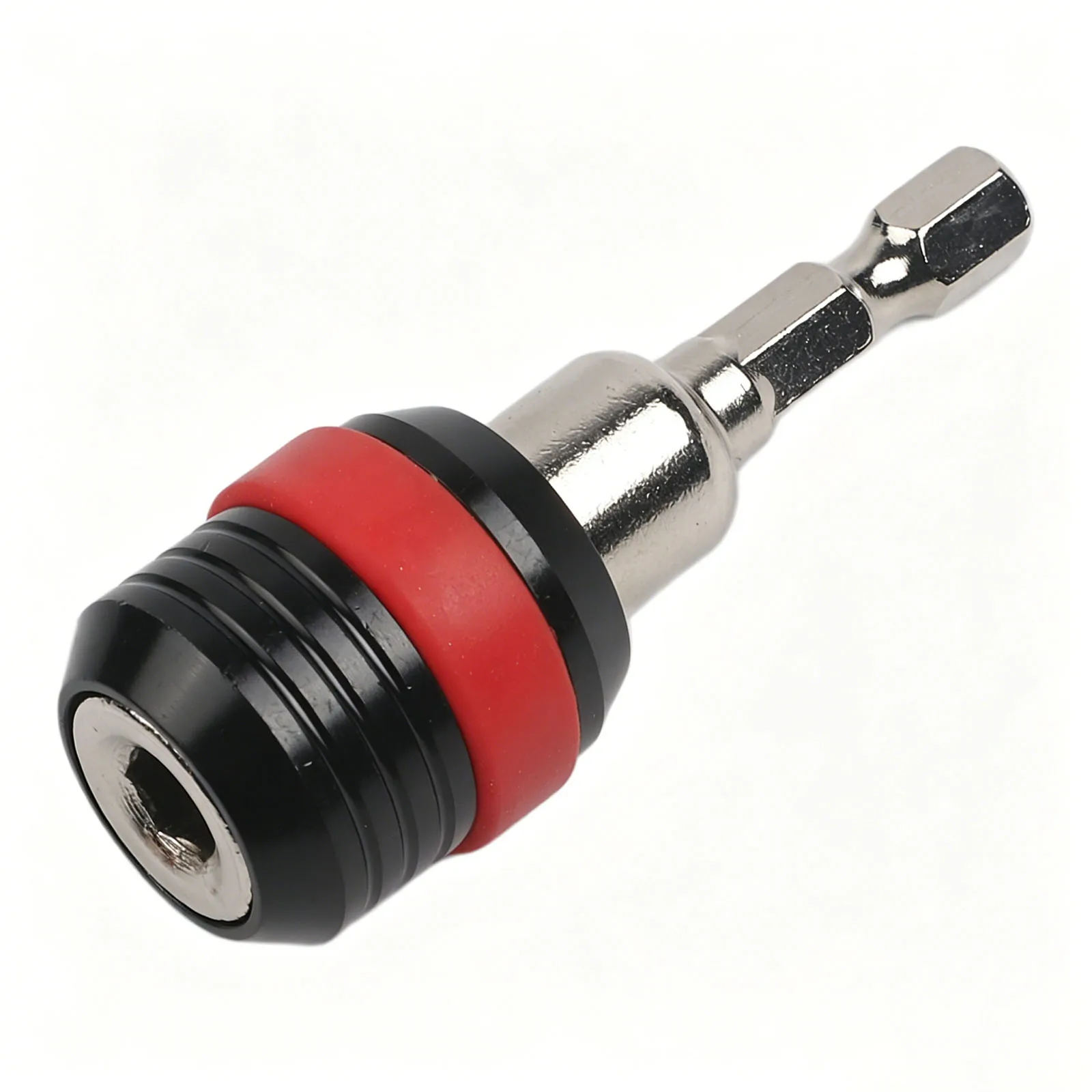 For Deck Building Black Silver Bit Holder Adapter For Electric Drill Chuck Suitable For Non-quick Drill Chucks